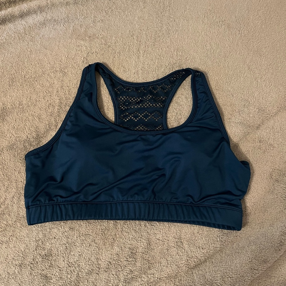 Zyia Navy Bomber Sport Bra XXL
